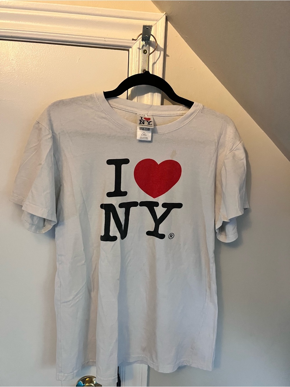 I ♥ NY White Graphic Tee